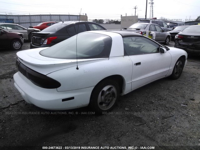 2G2FS22S6R2219978 - 1994 PONTIAC FIREBIRD WHITE photo 4