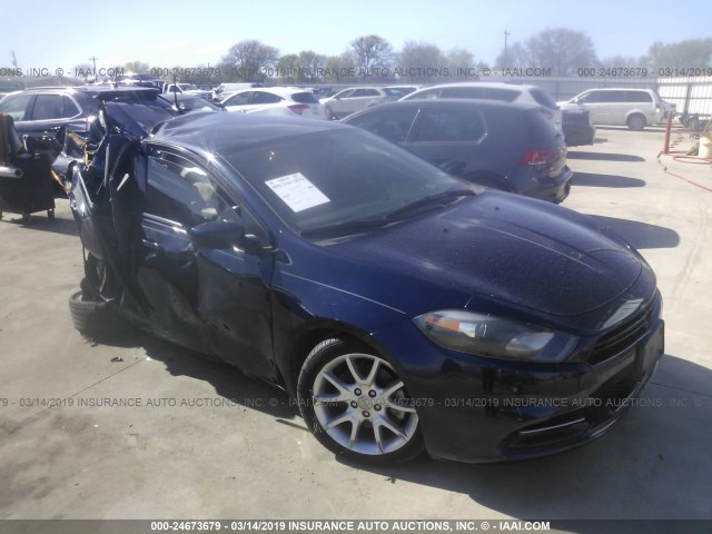 1C3CDFBB6ED721270 - 2014 DODGE DART SXT BLACK photo 1