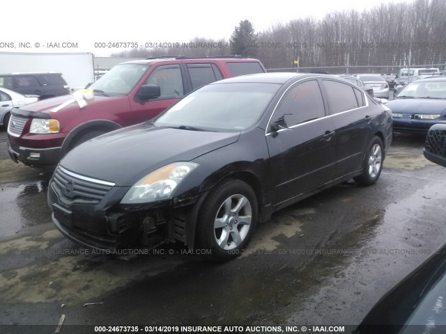 1N4AL21E78C277553 - 2008 NISSAN ALTIMA 2.5/2.5S BLACK photo 2