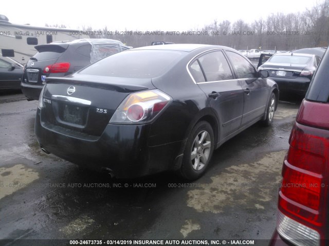 1N4AL21E78C277553 - 2008 NISSAN ALTIMA 2.5/2.5S BLACK photo 4