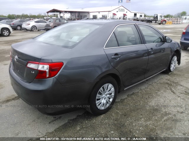 4T1BF1FK9CU074144 - 2012 TOYOTA CAMRY SE/LE/XLE 灰色 照片 4