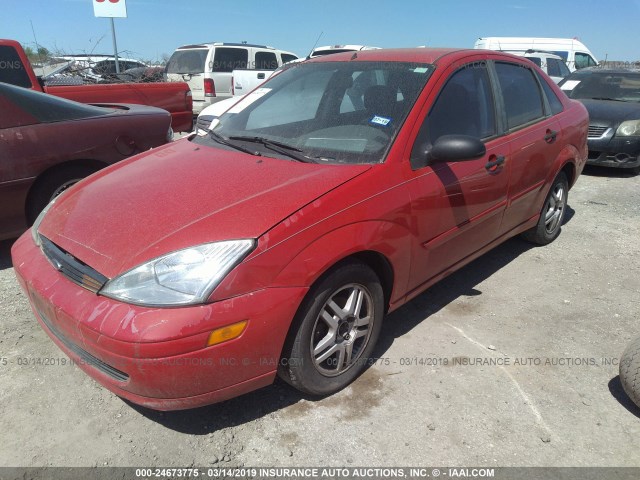 1FAFP34P61W308986 - 2001 FORD FOCUS SE/SE COMFORT RED photo 2