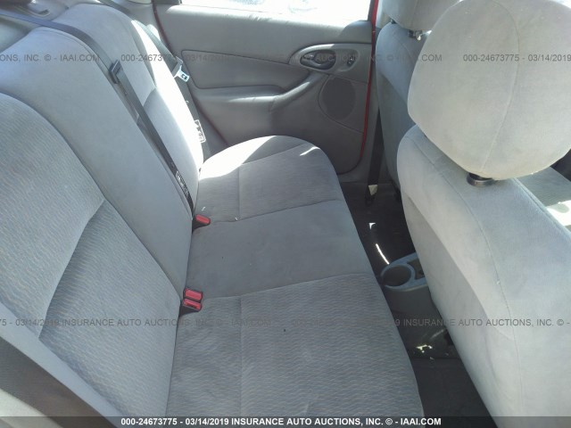 1FAFP34P61W308986 - 2001 FORD FOCUS SE/SE COMFORT RED photo 8