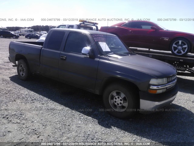 2GCEC19V111247552 - 2001 CHEVROLET SILVERADO C1500 GRAY photo 1