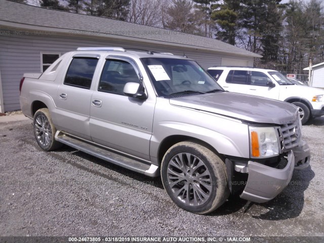 3GYEK62N14G187398 - 2004 CADILLAC ESCALADE EXT GRAY photo 1