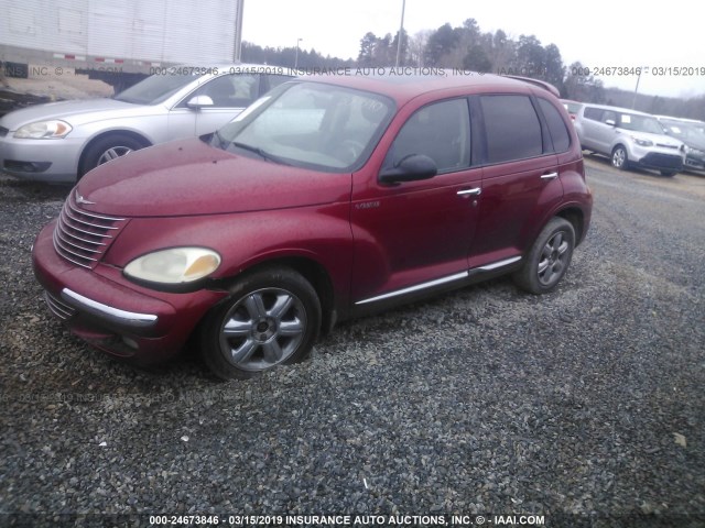 3C8FY68B74T304090 - 2004 CHRYSLER PT CRUISER LIMITED RED photo 2