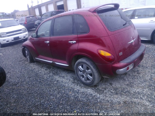 3C8FY68B74T304090 - 2004 CHRYSLER PT CRUISER LIMITED RED photo 3