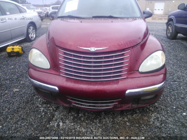 3C8FY68B74T304090 - 2004 CHRYSLER PT CRUISER LIMITED RED photo 6