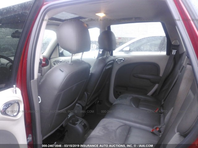 3C8FY68B74T304090 - 2004 CHRYSLER PT CRUISER LIMITED RED photo 8