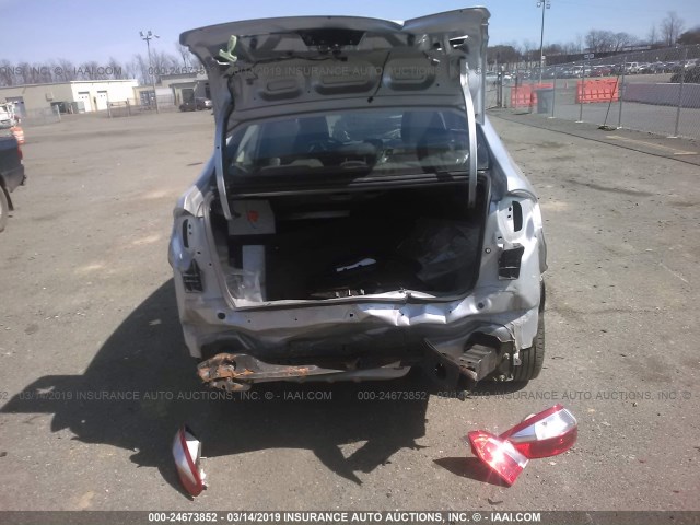 3FADP4AJ2GM206316 - 2016 FORD FIESTA S SILVER photo 6