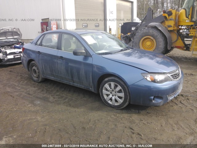 JF1GE61628G528881 - 2008 SUBARU IMPREZA 2.5I BLUE photo 1