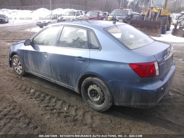 JF1GE61628G528881 - 2008 SUBARU IMPREZA 2.5I BLUE photo 3