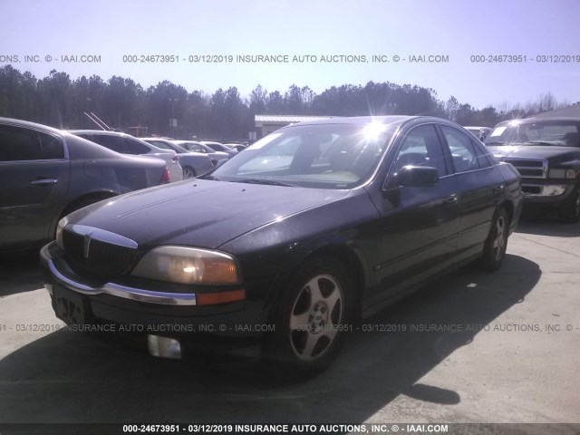 1LNHM86S3YY776601 - 2000 LINCOLN LS BLACK photo 2