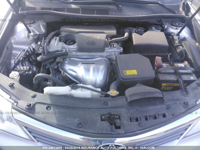 4T4BF1FK1ER432720 - 2014 TOYOTA CAMRY L/SE/LE/XLE 银色 照片 10
