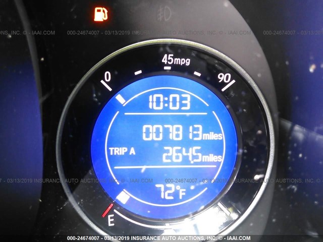 3HGGK5H47KM711158 - 2019 HONDA FIT LX SILVER photo 7