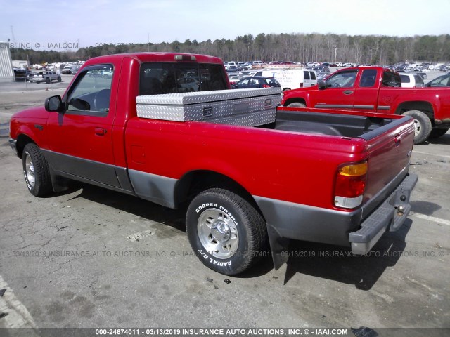 1FTYR10C9WUB48660 - 1998 FORD RANGER RED photo 3