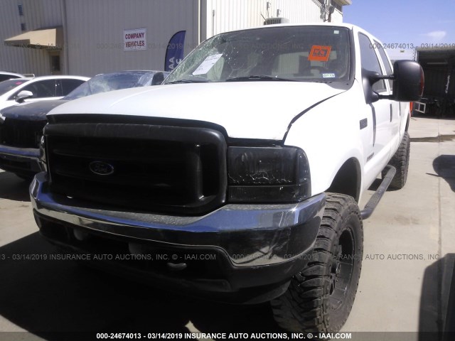 1FTSW31P93ED11065 - 2003 FORD F350 SRW SUPER DUTY WHITE photo 2