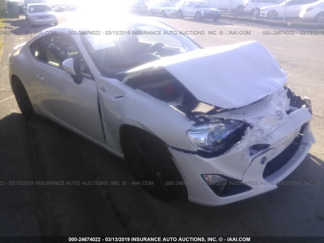 JF1ZNAA15G8700944 - 2016 TOYOTA SCION FR-S WHITE photo 1
