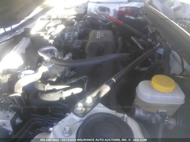 JF1ZNAA15G8700944 - 2016 TOYOTA SCION FR-S WHITE photo 10