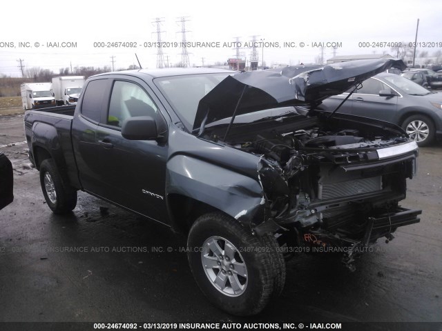 1GTH5AEA0K1190388 - 2019 GMC CANYON BLACK photo 1