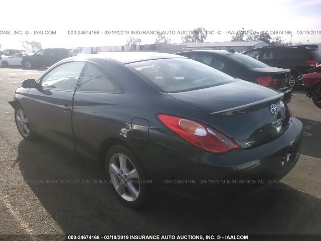 4T1CA30P06U104980 - 2006 TOYOTA CAMRY SOLARA SE/SLE BLUE photo 3