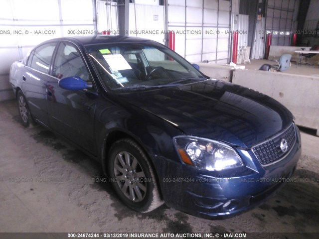 1N4AL11D35C241128 - 2005 NISSAN ALTIMA S/SL BLUE photo 1