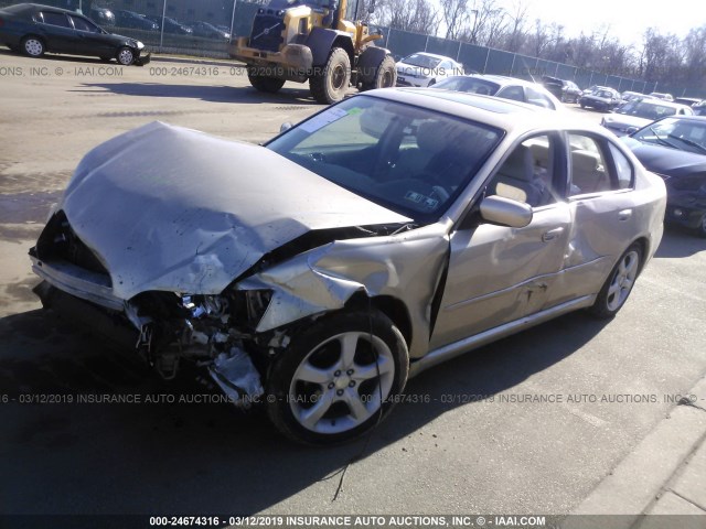 4S3BL616387226087 - 2008 SUBARU LEGACY 2.5I GOLD photo 2