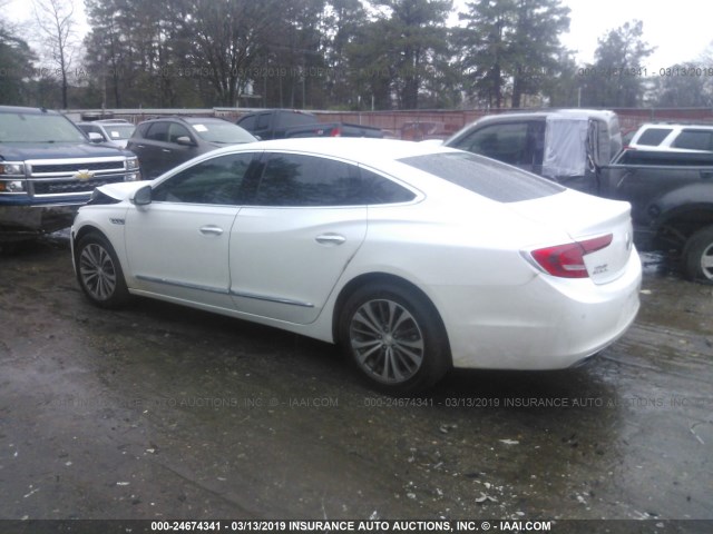 1G4ZP5SS7HU146927 - 2017 BUICK LACROSSE ESSENCE WHITE photo 3