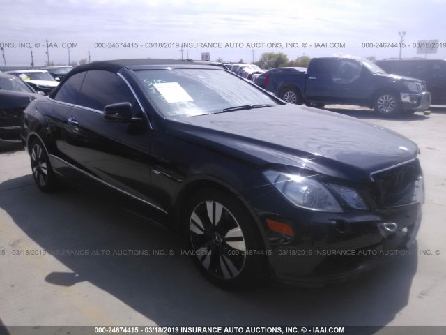 WDDKK5KF3CF143601 - 2012 MERCEDES-BENZ E 350 BLACK photo 1