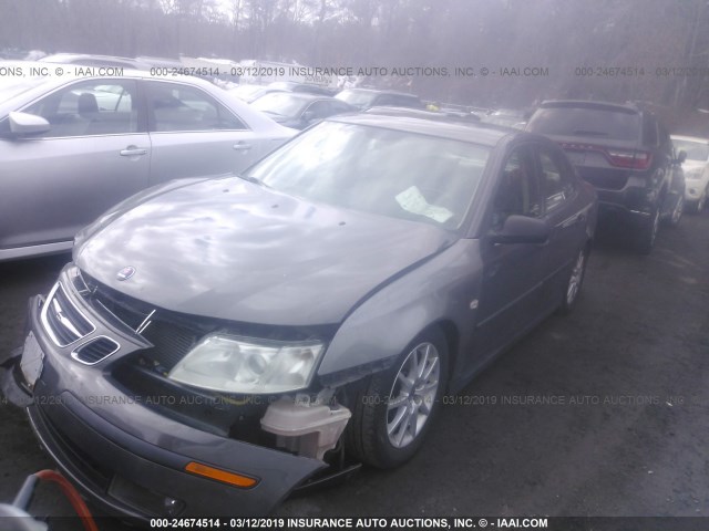 YS3FD49YX51054933 - 2005 SAAB 9-3 ARC GRAY photo 2