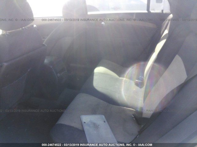 1G1ZG57B19F206339 - 2009 CHEVROLET MALIBU LS GOLD photo 8