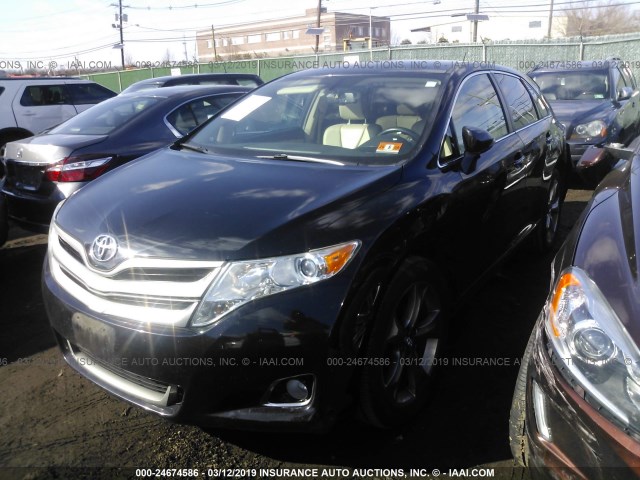 4T3BK3BB1DU094247 - 2013 TOYOTA VENZA LE/XLE/LIMITED BLACK photo 2