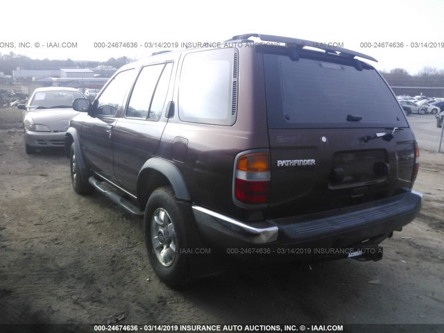 JN8AR05S1WW287556 - 1998 NISSAN PATHFINDER XE/LE BROWN photo 3