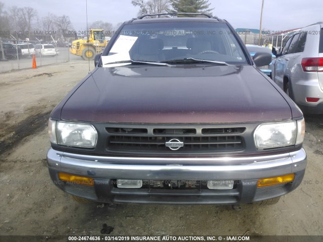 JN8AR05S1WW287556 - 1998 NISSAN PATHFINDER XE/LE BROWN photo 6