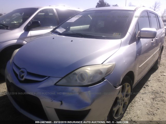 JM1CR29L690346160 - 2009 MAZDA 5 SILVER photo 2