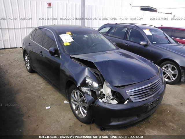 JNKCV61EX9M015038 - 2009 INFINITI G37 JOURNEY/SPORT BLACK photo 1