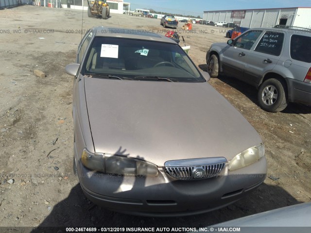 1MELM62W0VH632400 - 1997 MERCURY COUGAR XR7/30TH ANNIVERSARY GOLD photo 6