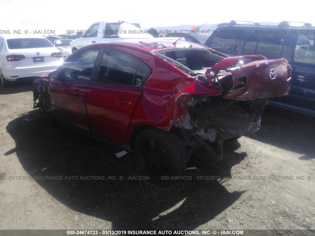 JM1BK323161401586 - 2006 MAZDA 3 S RED photo 3