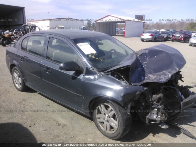 1G1AL58F887271515 - 2008 CHEVROLET COBALT LT Dark Blue photo 1