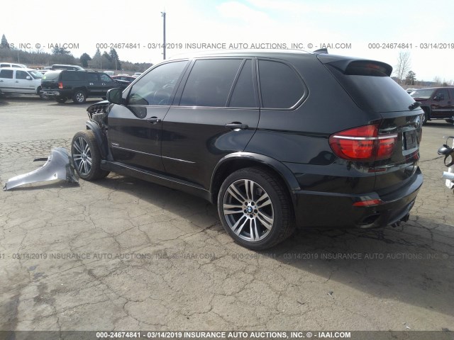 5UXZV8C50CL424875 - 2012 BMW X5 XDRIVE50I BLACK photo 3