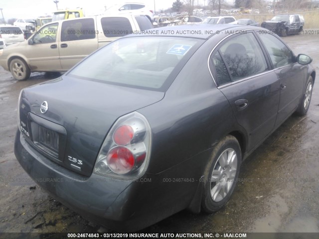 1N4AL11D66N453382 - 2006 NISSAN ALTIMA S/SL GRAY photo 4