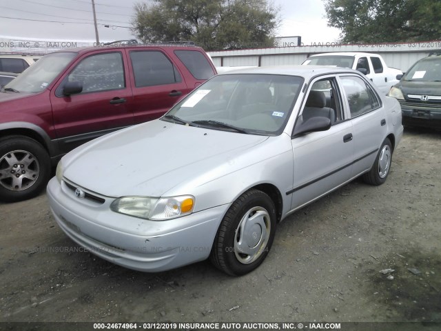 1NXBR12E3XZ251011 - 1999 TOYOTA COROLLA VE/CE/LE 银色 照片 2
