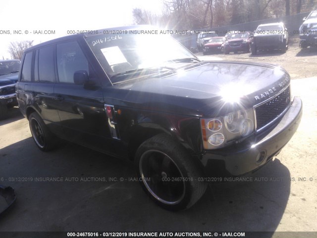 SALMB11453A105045 - 2003 LAND ROVER RANGE ROVER HSE BLACK photo 1