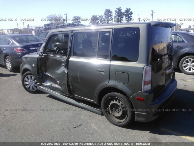 JTLKT334650202059 - 2005 TOYOTA SCION XB 灰色 照片 3