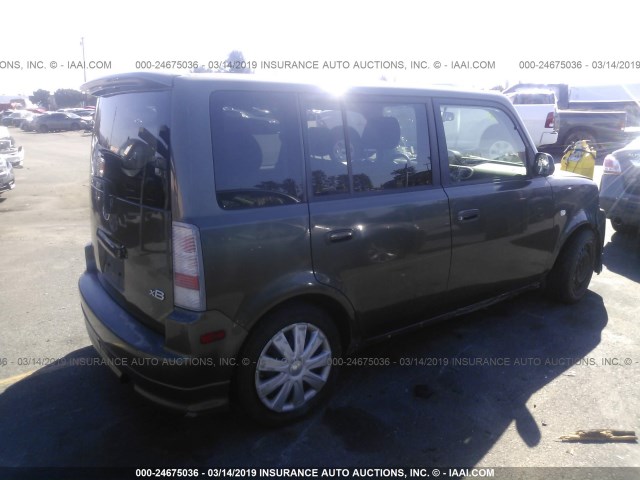 JTLKT334650202059 - 2005 TOYOTA SCION XB 灰色 照片 4