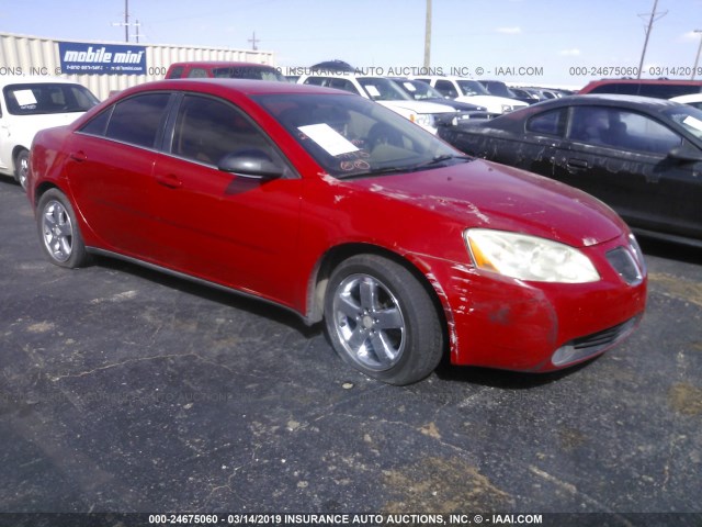 1G2ZH558664186189 - 2006 PONTIAC G6 GT RED photo 1