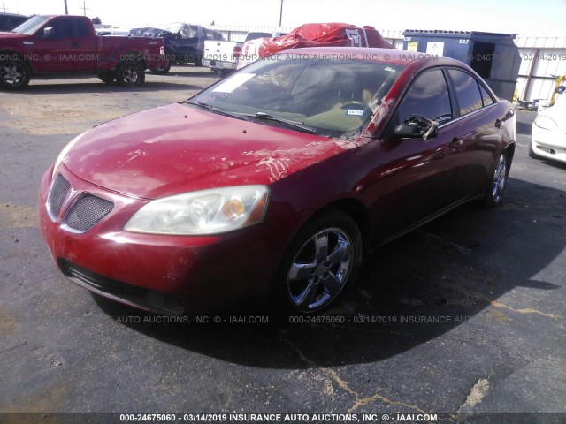 1G2ZH558664186189 - 2006 PONTIAC G6 GT RED photo 2