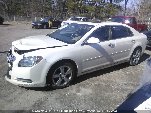 1G1ZC5E19BF320956 - 2011 CHEVROLET MALIBU 1LT 白色 照片 2