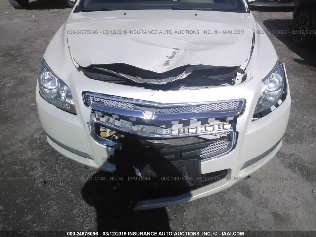 1G1ZC5E19BF320956 - 2011 CHEVROLET MALIBU 1LT 白色 照片 6