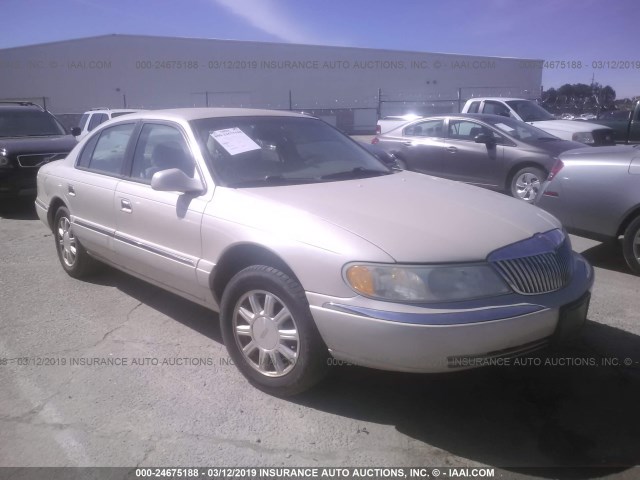 1LNHM97V71Y666963 - 2001 LINCOLN CONTINENTAL  TAN photo 1